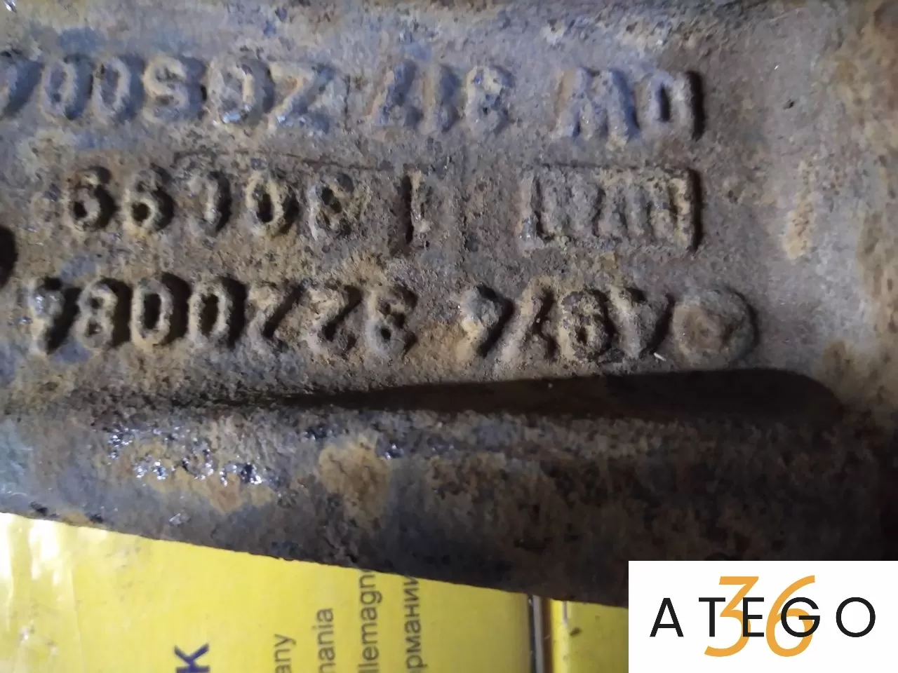 Проставка передней рессоры Mercedes Atego