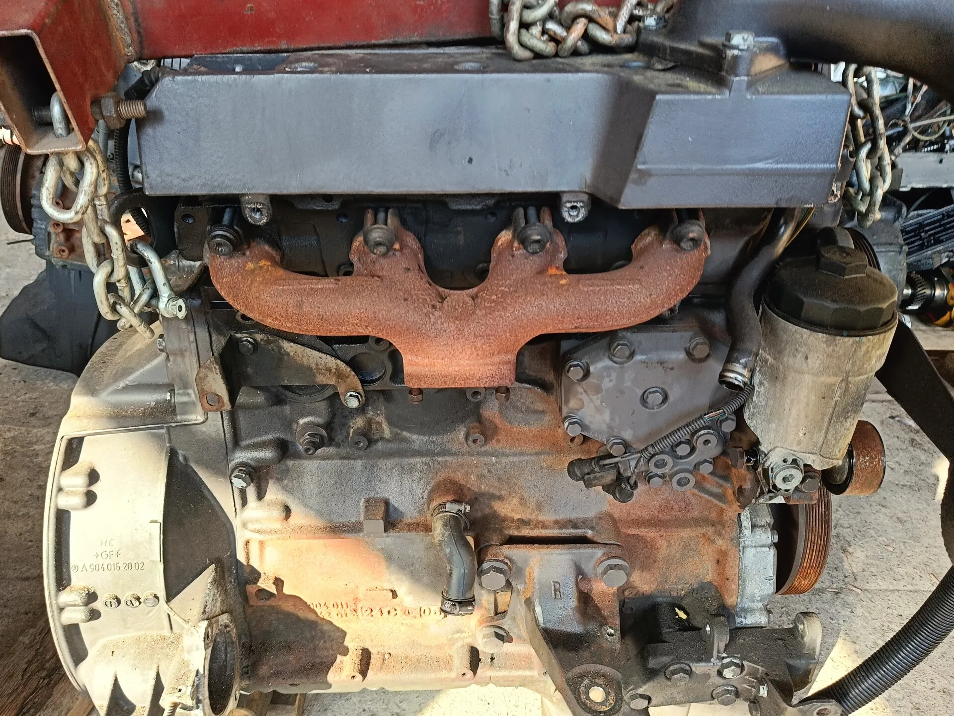 двигатель OM904LA Евро-3 Мерседес-Бенц Варио