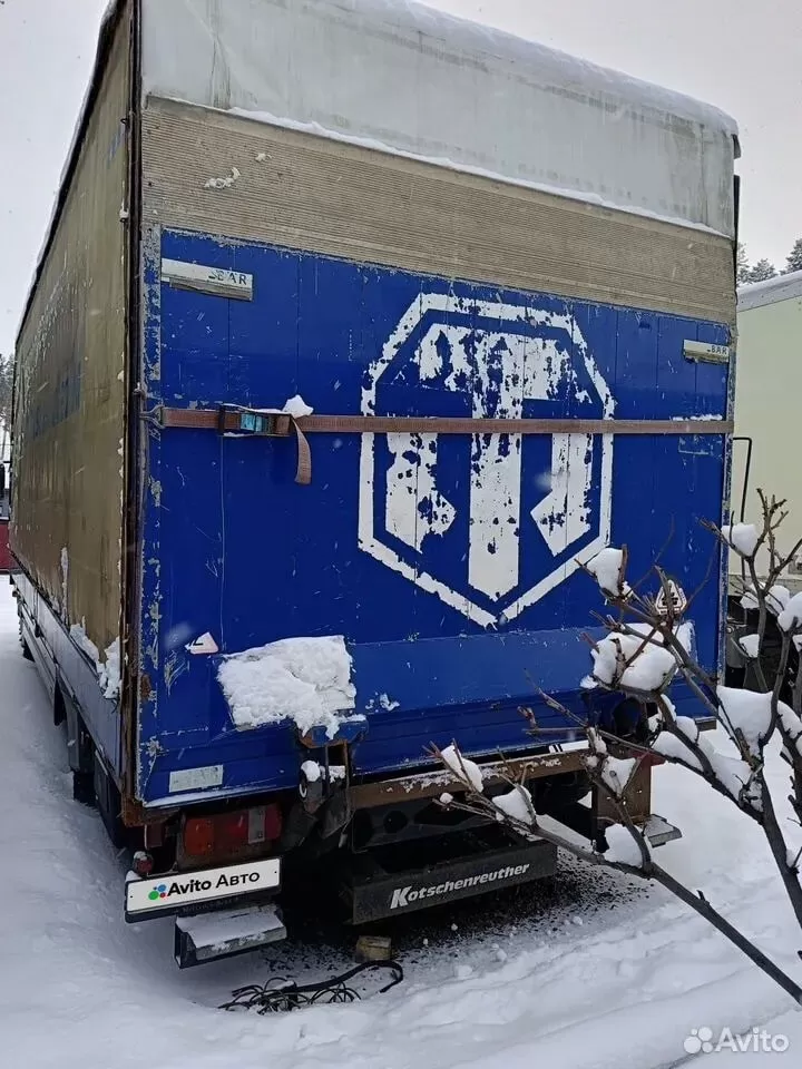 Тентованный грузовик 43 м³ Mercedes-Benz Atego 816, 2008