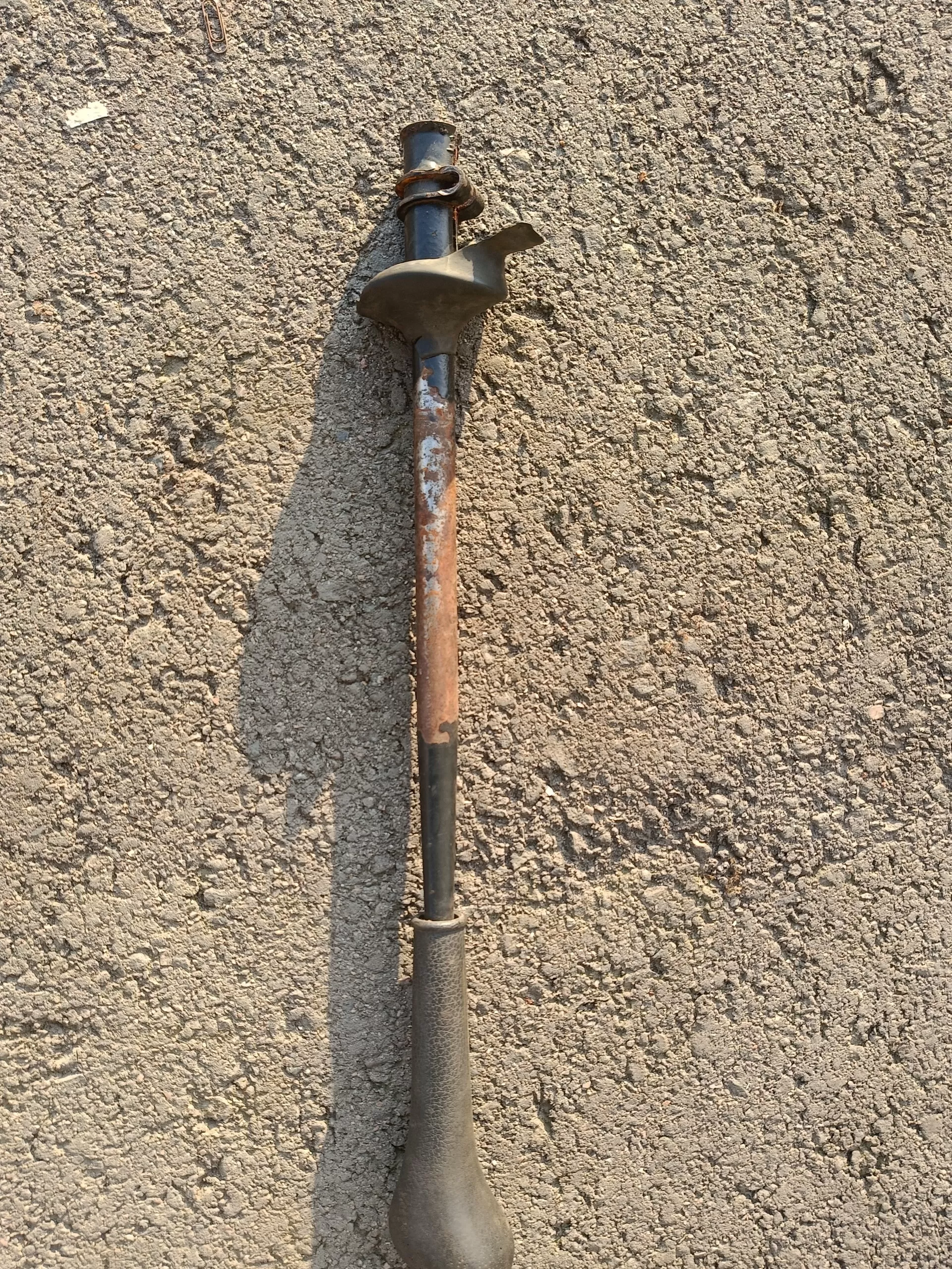 рычаг переключения КПП в сборе  A6672602039