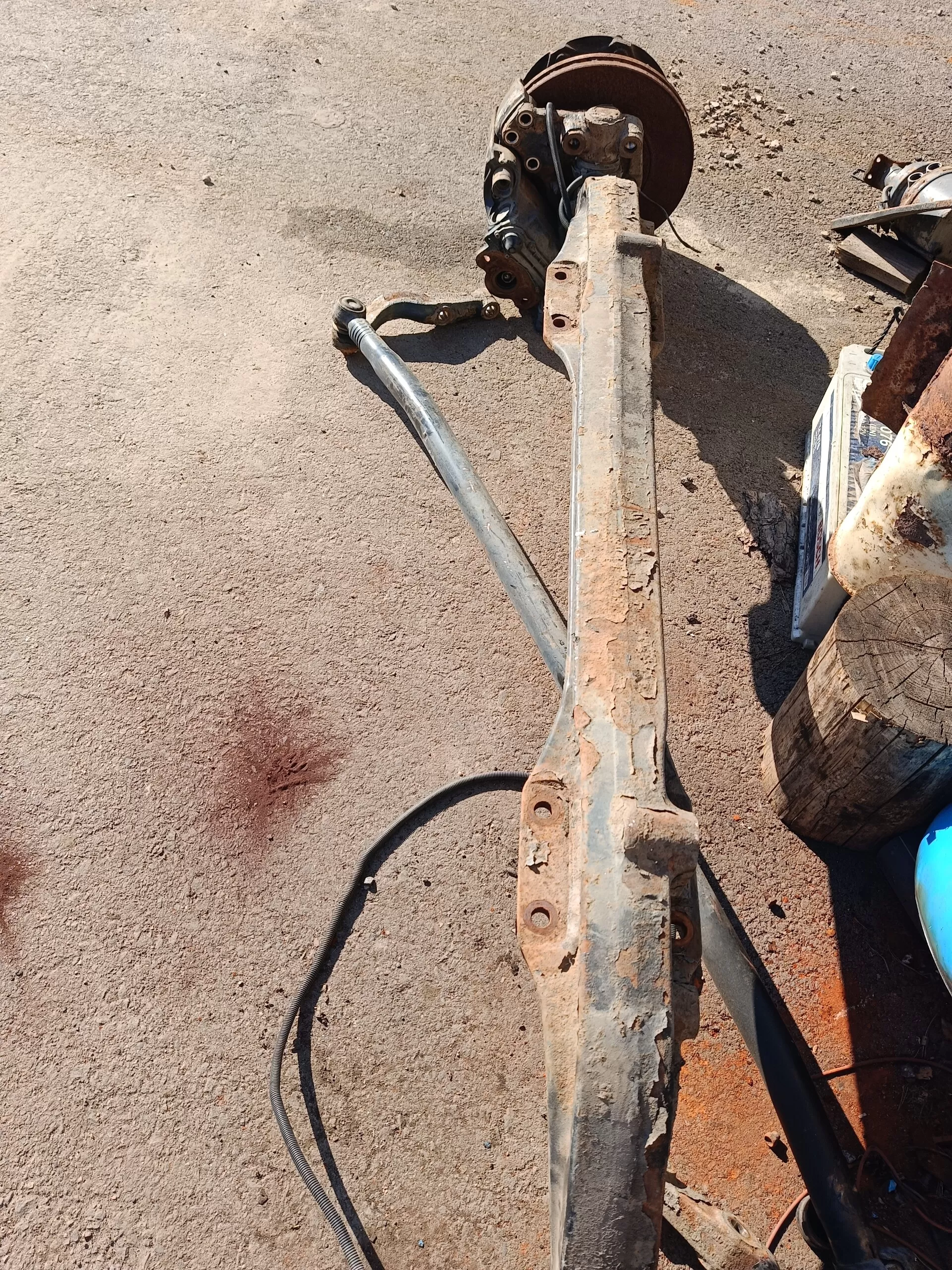 балка передняя в сборе Мерседес-Бенц 1218