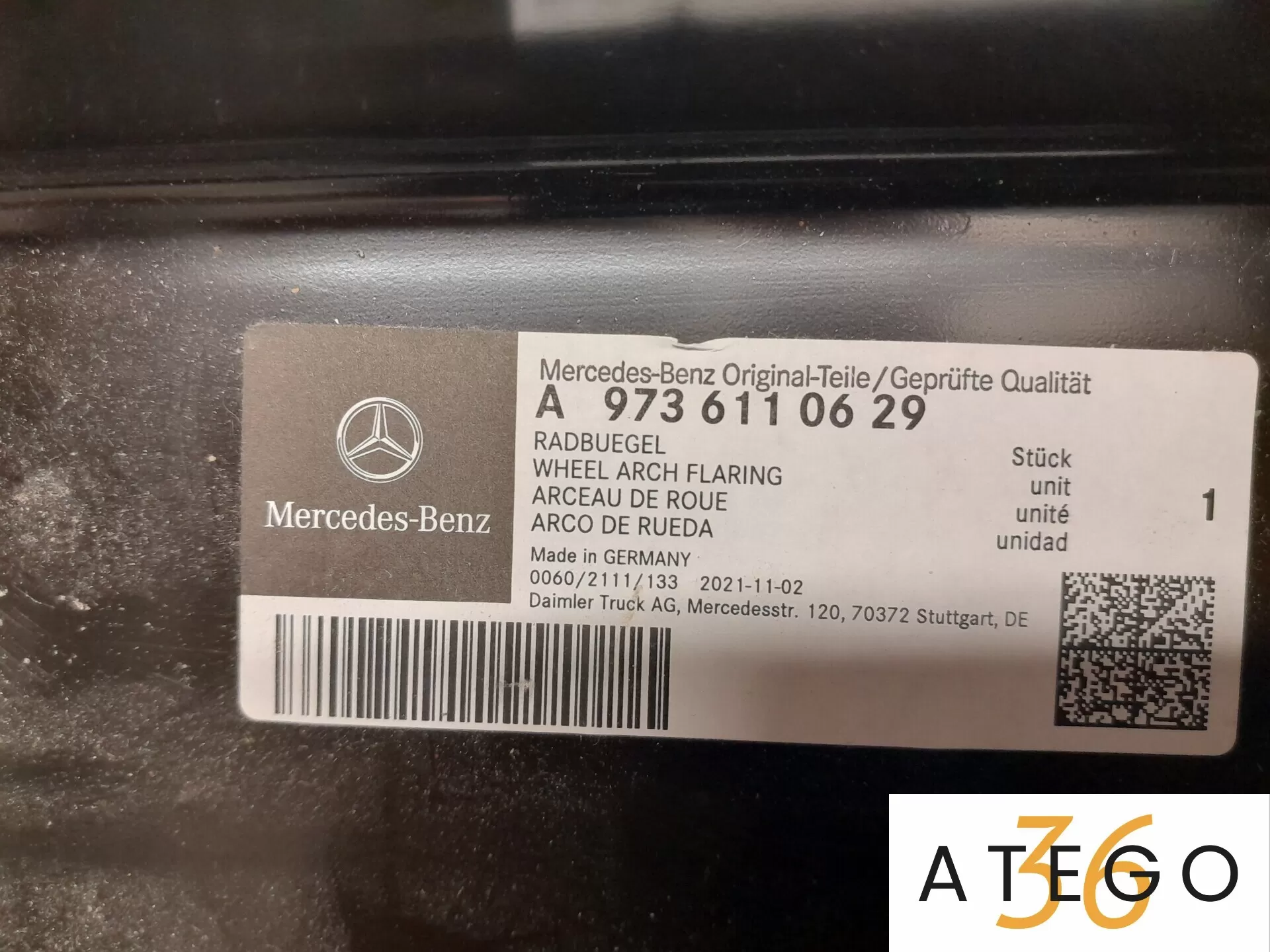 A9736110629 крепление какбины