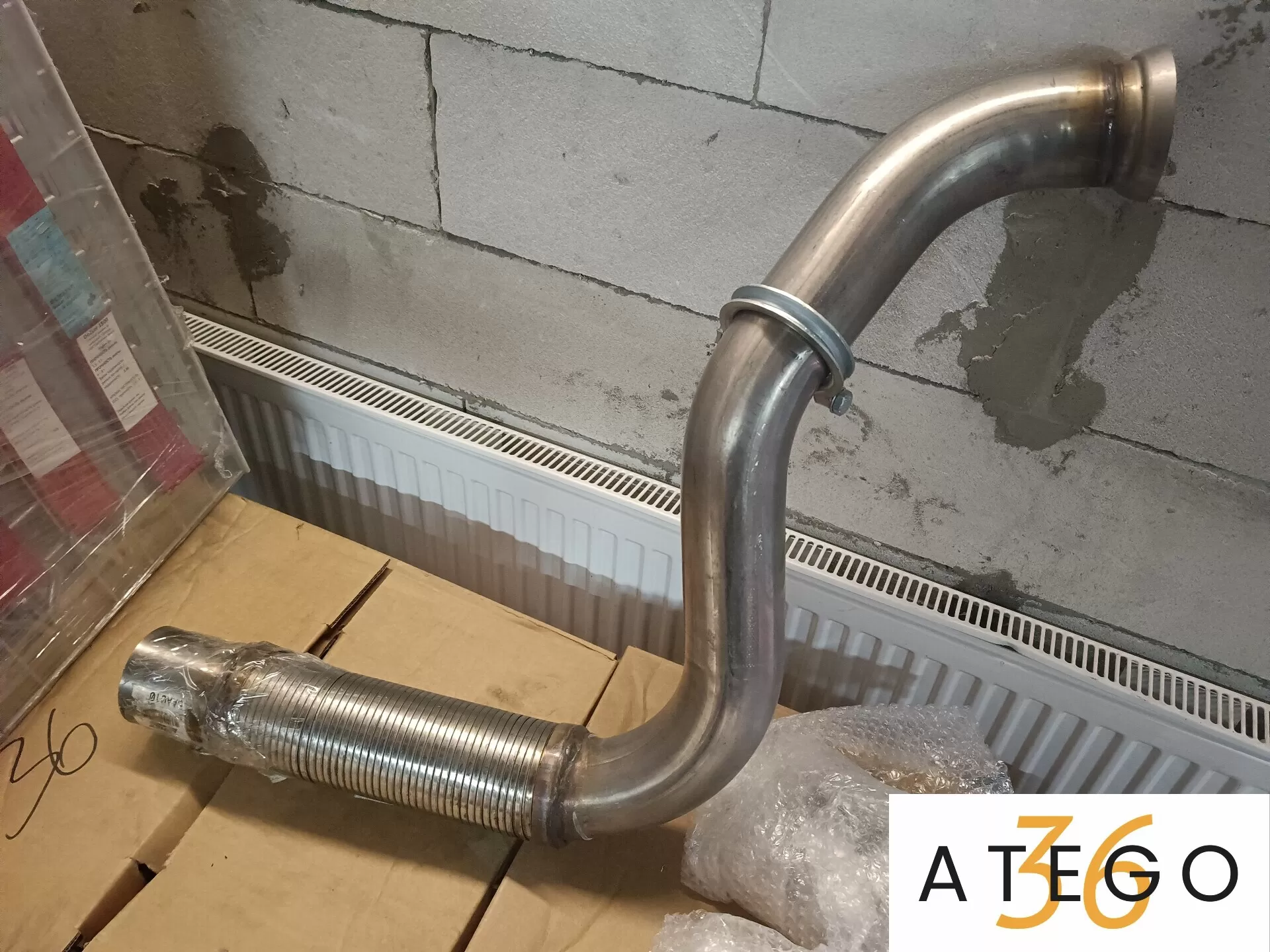 Выхлопная труба MERCEDES-BENZ ATEGO ll