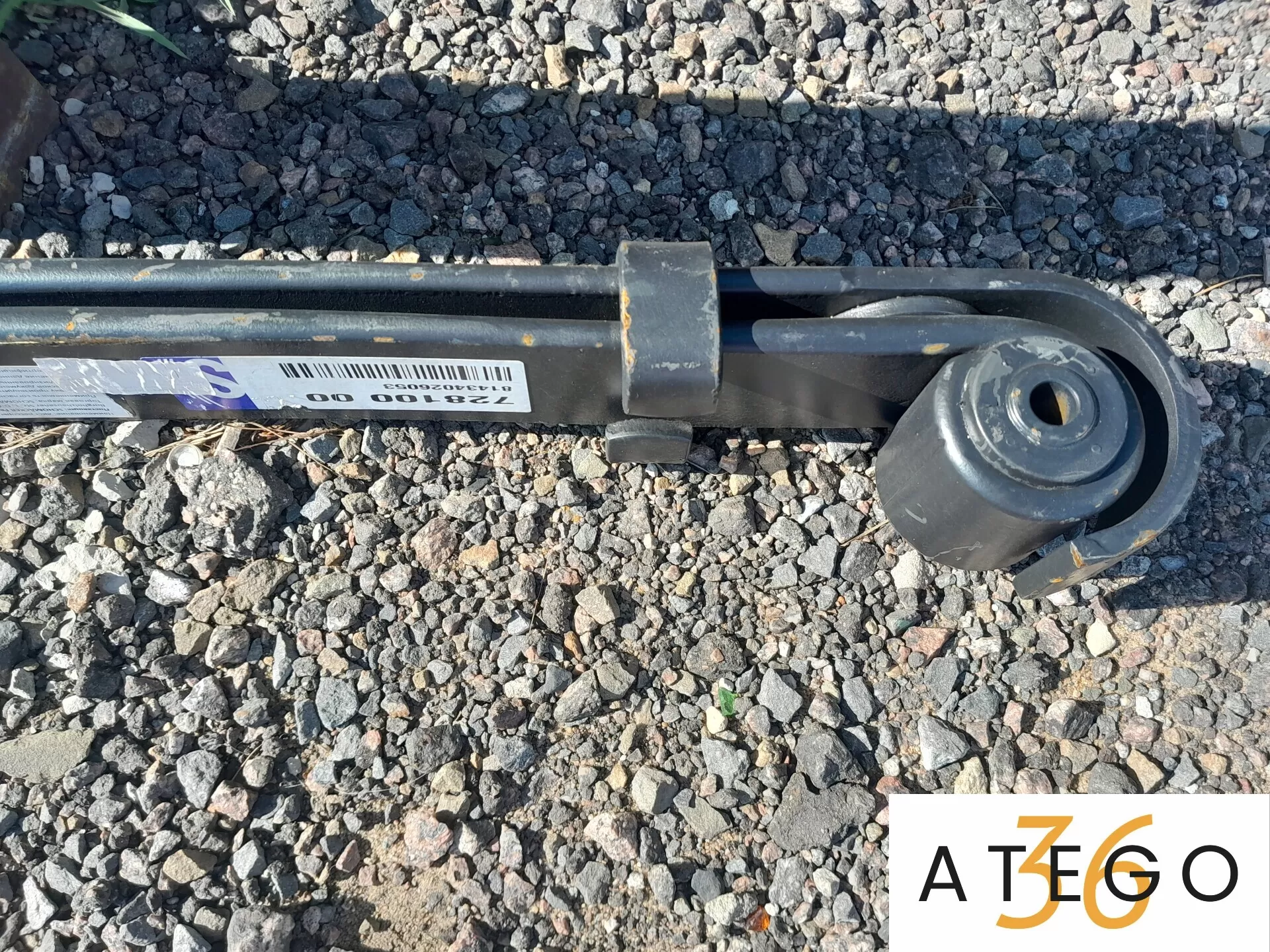 Рессора передняя ман L2000