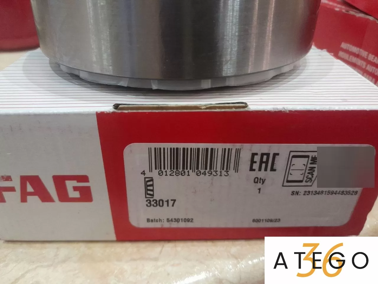 33017 подшипник ступицы