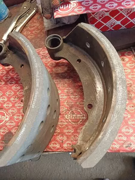 колодка тормозная 135 мм Мерседес-Бенц 817